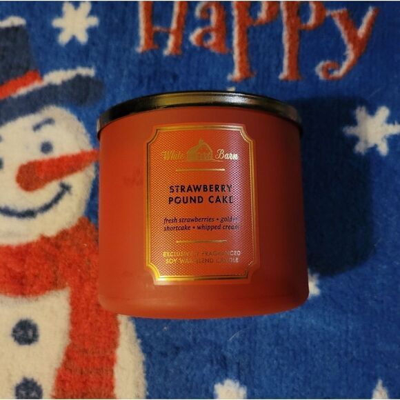 Used Japanese Cherry Blossom bath and body works 3-wick candle - Picture 2 of 16